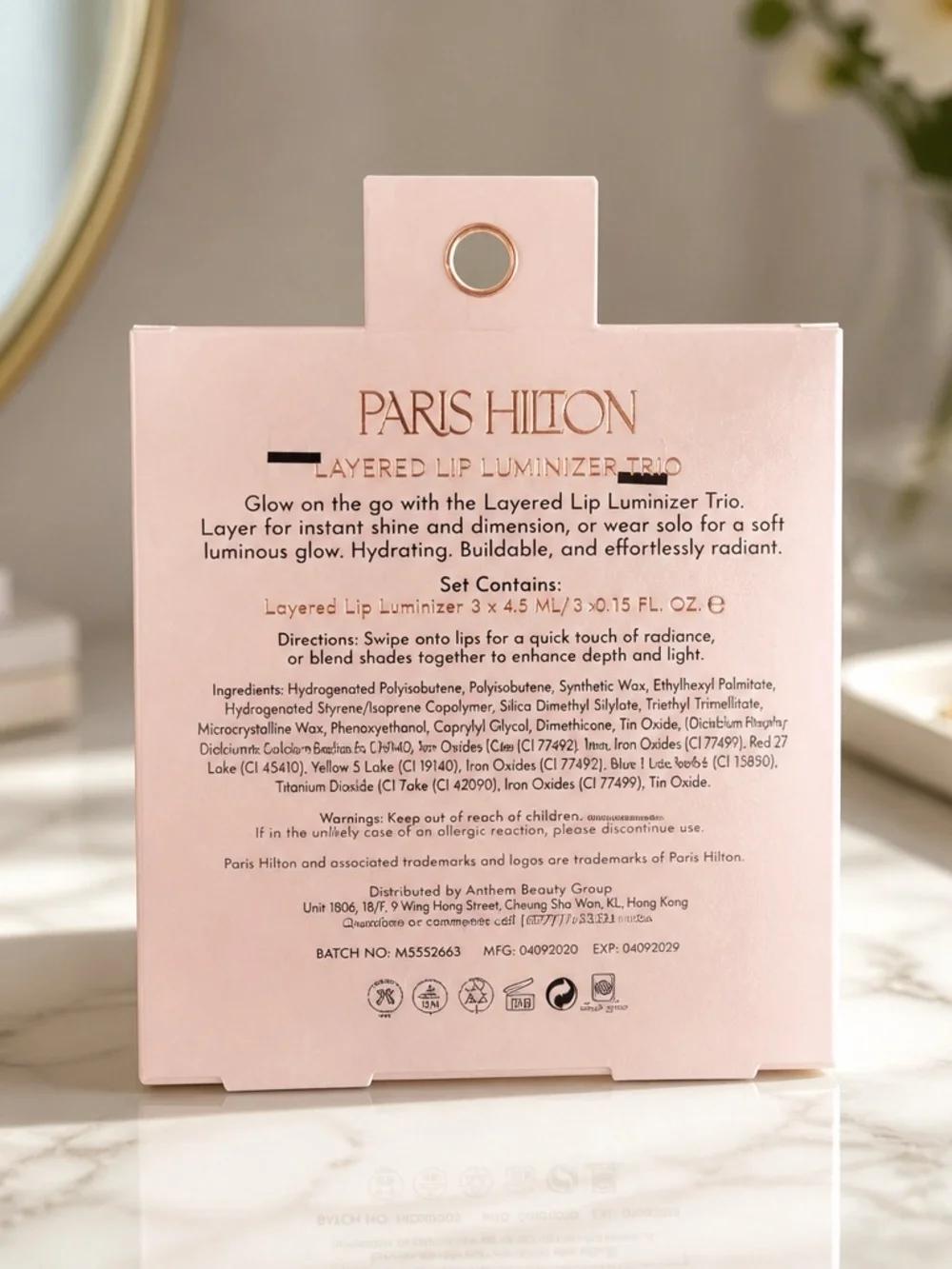 Paris Hilton Gloss Drip Layered Lip Luminizer Trio